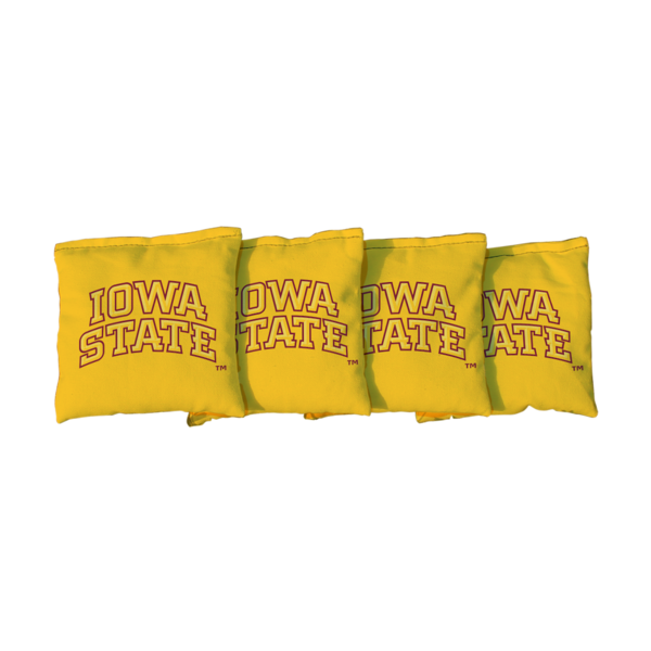 Victory Tailgate Iowa State Gold Cornhole Bags